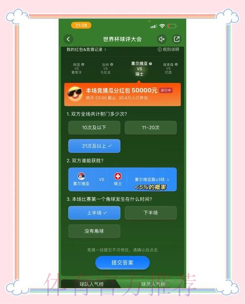 世界杯竞猜平台热门赛事解读